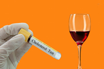 alcohol vs cholestrol