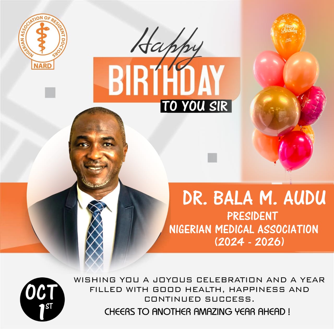 Happy Birthday Dr Bala M.